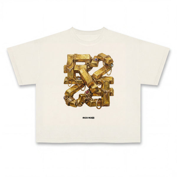 T-shirt doré