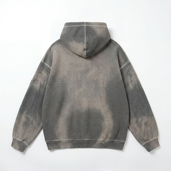 Sweat à capuche gaufré