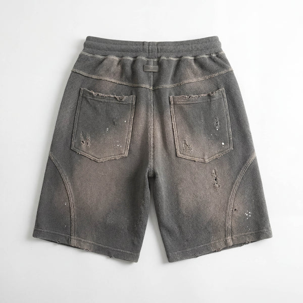 Shorts gaufrés