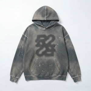 Sweat à capuche gaufré