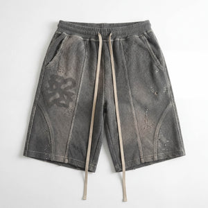 Shorts gaufrés